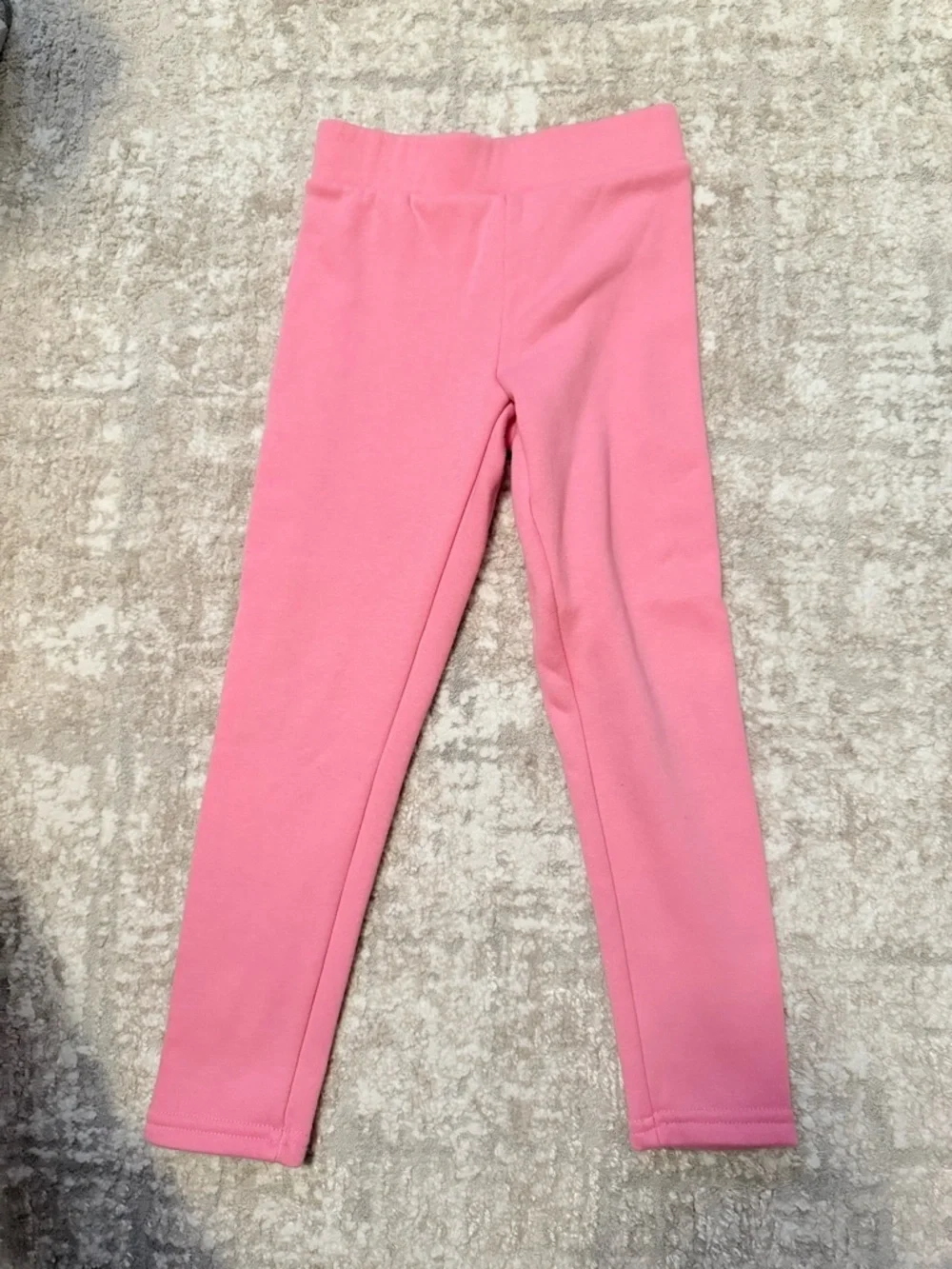 Old Navy Pink Cozy Lined Kids Leggings size S 6/7
